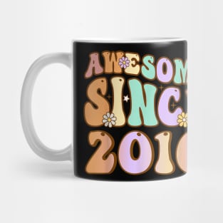 Awesome Since 2010 14 Year Old 14th Birthday Gifts for girls Mug